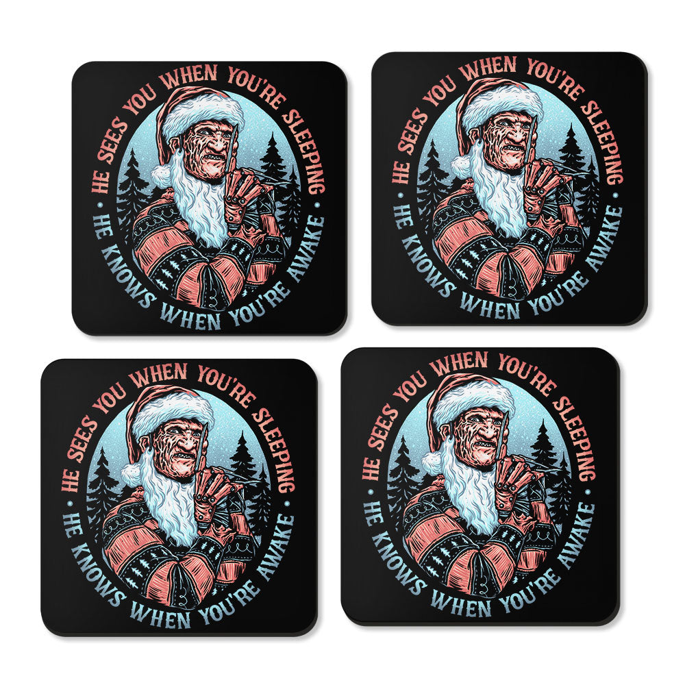 Nightmare Santa - Coasters