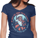 Nightmare Santa - Women's V-Neck