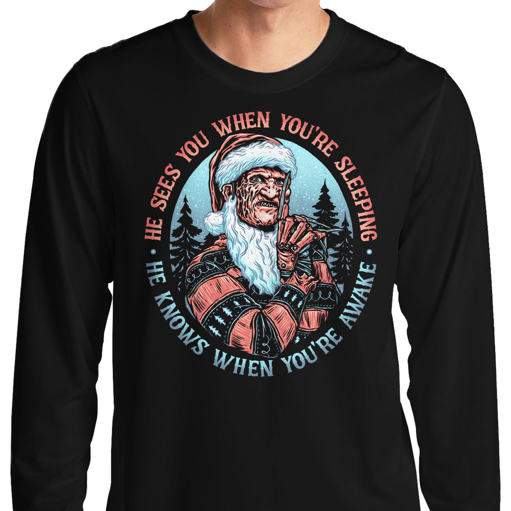 Nightmare Santa - Long Sleeve T-Shirt