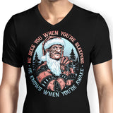Nightmare Santa - Men's V-Neck