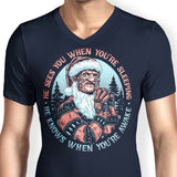 Nightmare Santa - Men's V-Neck