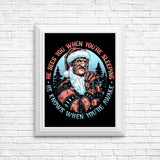 Nightmare Santa - Posters & Prints