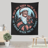 Nightmare Santa - Wall Tapestry
