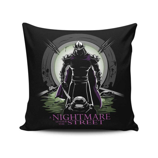 Nightmare Under the Street - Throw Pillow