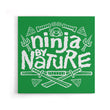 Ninja by Nature - Canvas Print