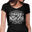 Ninja by Nature - Women's V-Neck