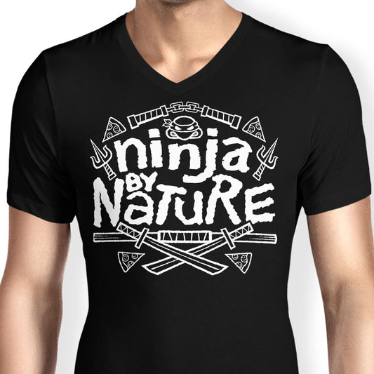 Ninja by Nature - Men's V-Neck