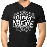 Ninja by Nature - Men's V-Neck