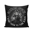 No Colors - Throw Pillow