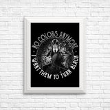 No Colors - Posters & Prints