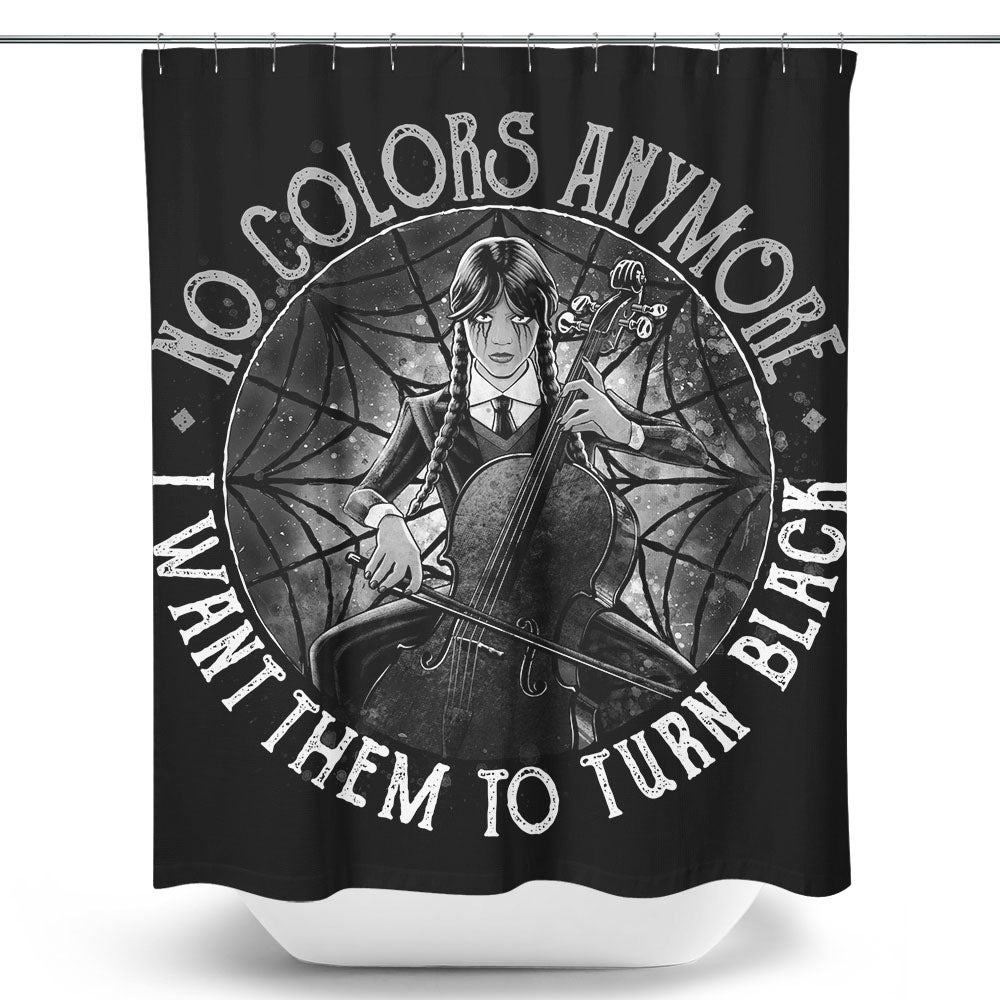 No Colors - Shower Curtain