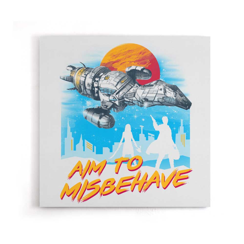 No More Running - Canvas Print