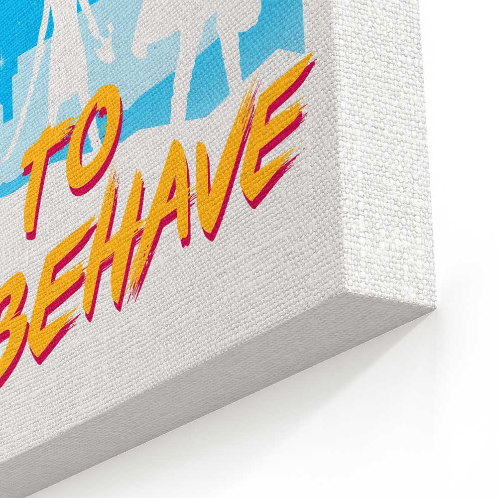 No More Running - Canvas Print