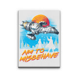 No More Running - Canvas Print