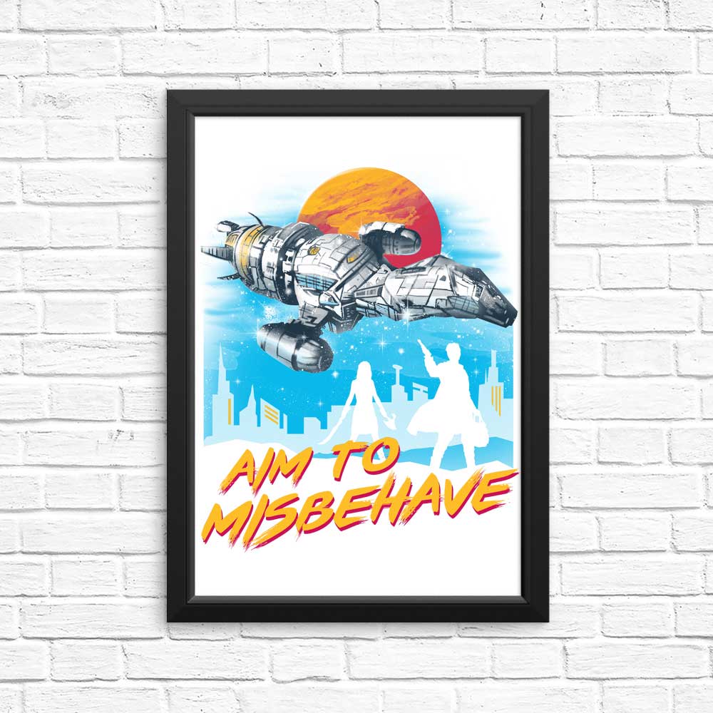 No More Running - Posters & Prints