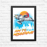 No More Running - Posters & Prints