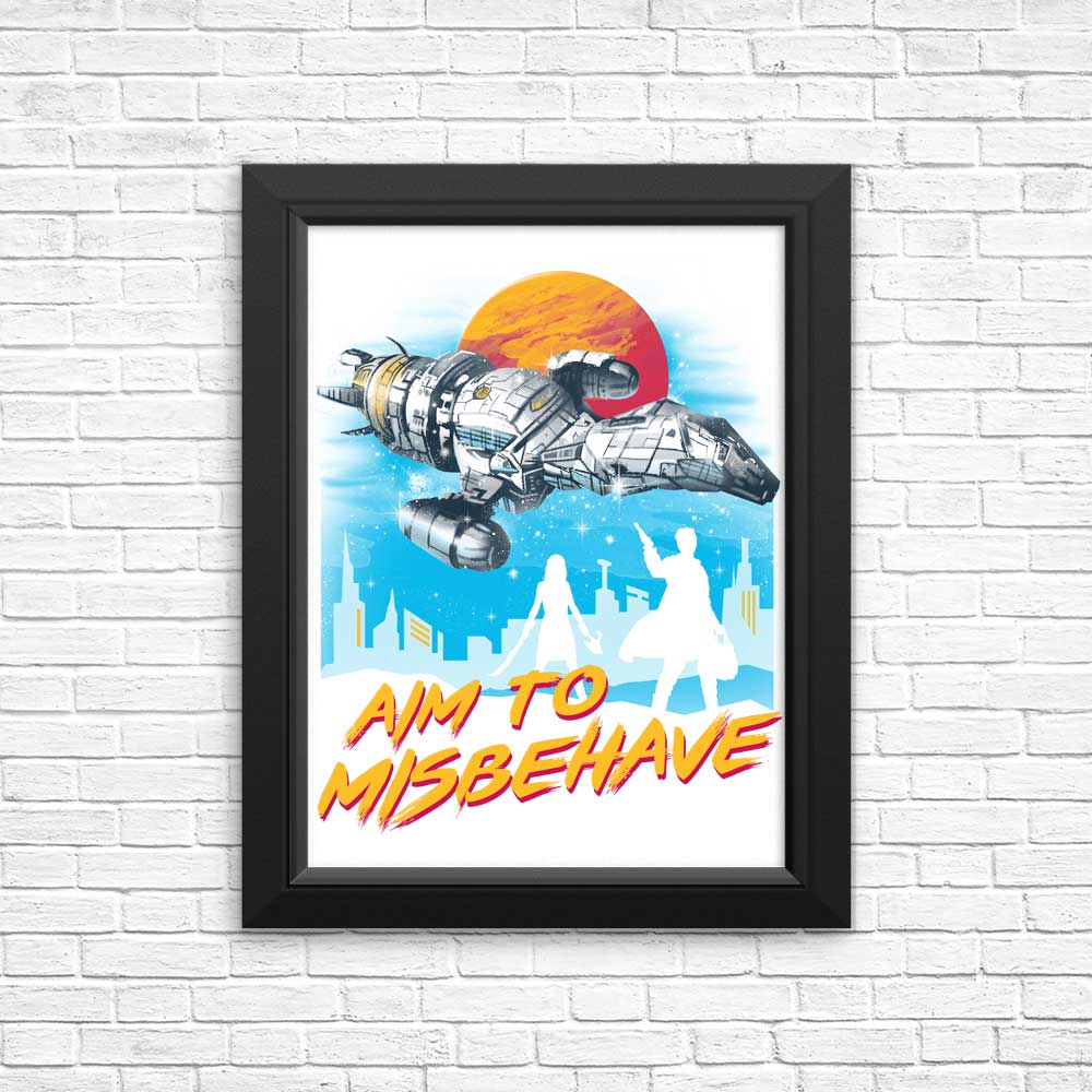 No More Running - Posters & Prints