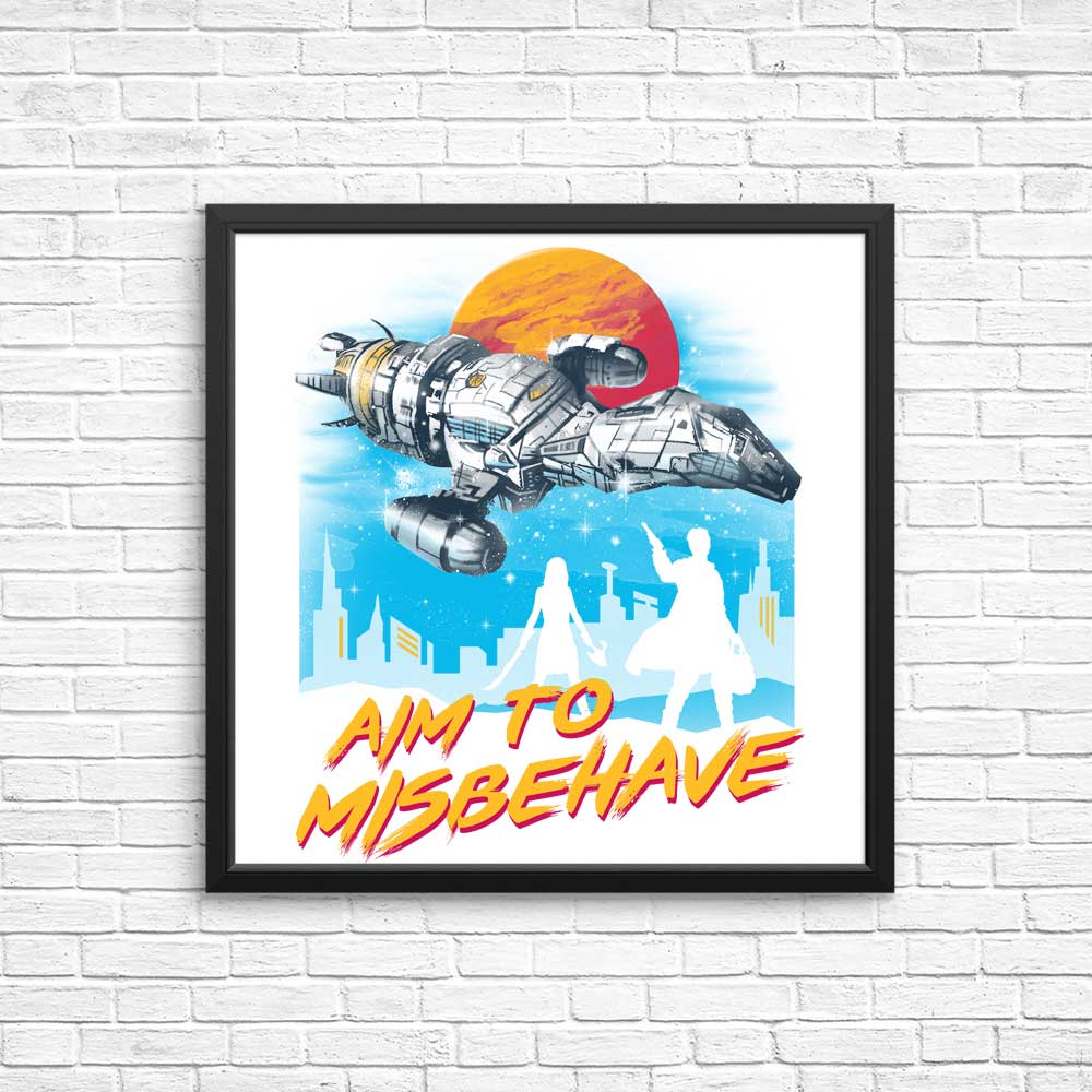 No More Running - Posters & Prints