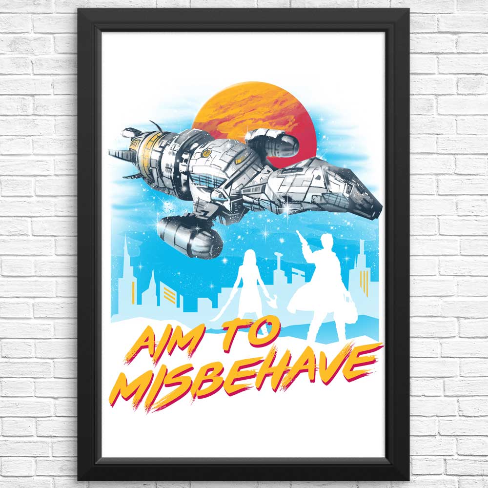 No More Running - Posters & Prints