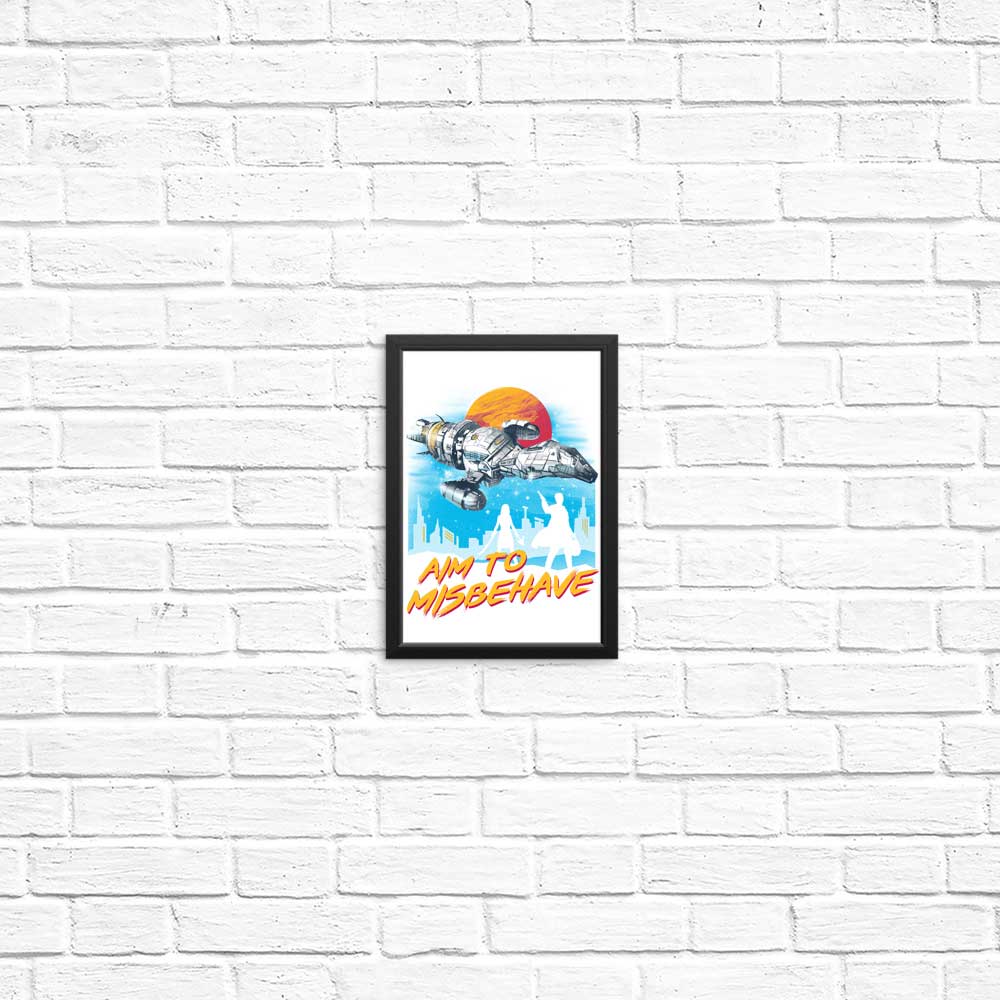 No More Running - Posters & Prints