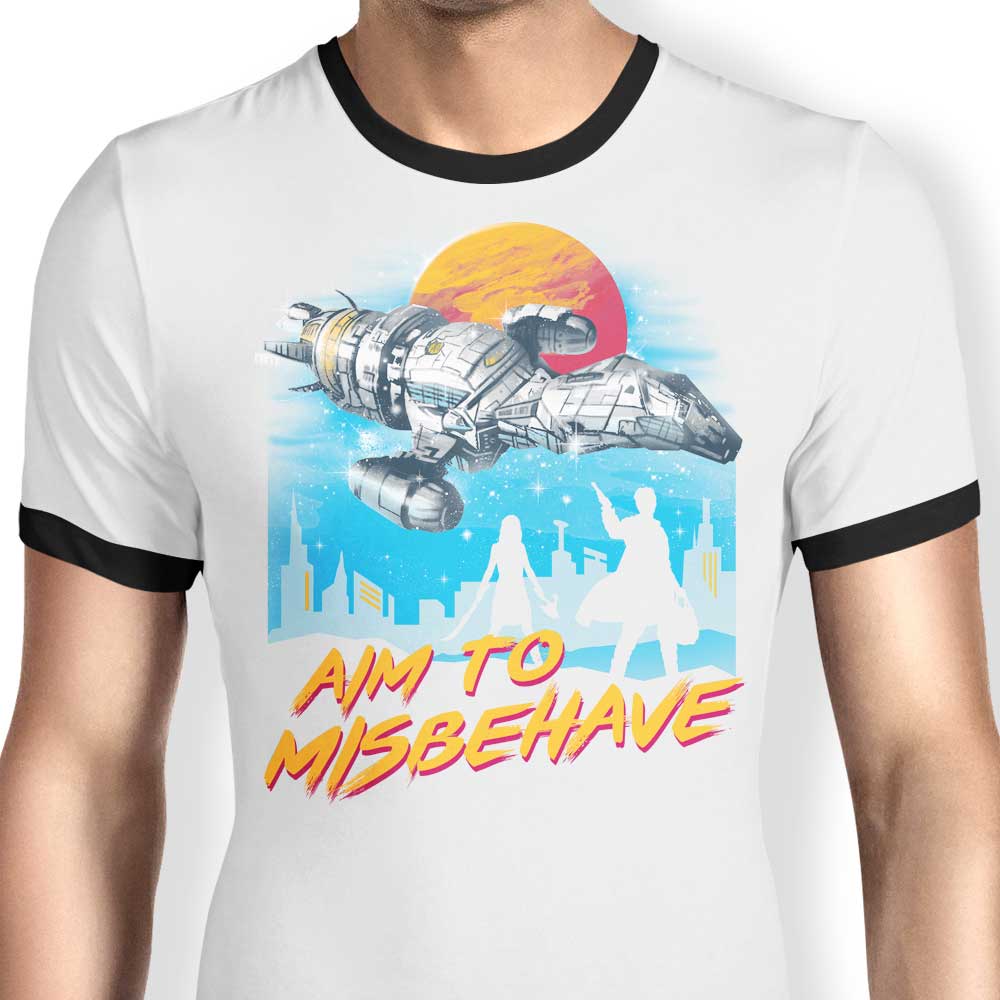 No More Running - Ringer T-Shirt