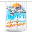 No More Running - Shower Curtain