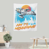 No More Running - Wall Tapestry