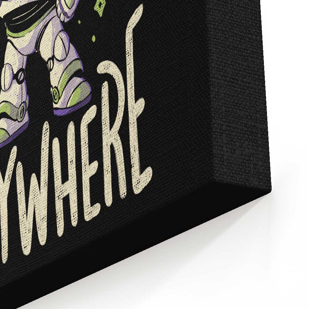 No Sign of Intelligent Life - Canvas Print