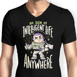 No Sign of Intelligent Life - Men's V-Neck
