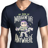 No Sign of Intelligent Life - Men's V-Neck