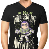 No Sign of Intelligent Life - Men's V-Neck