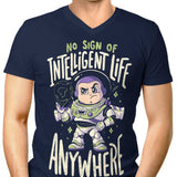 No Sign of Intelligent Life - Men's V-Neck