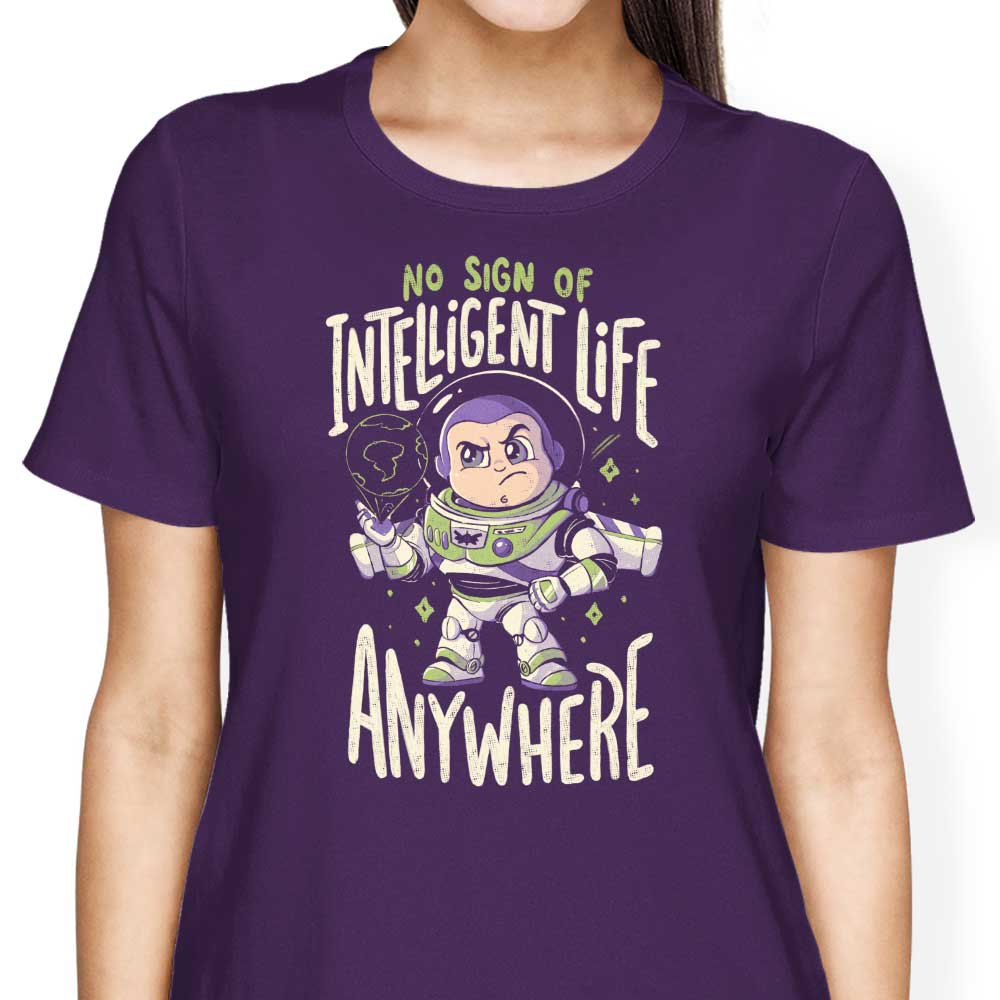No Sign of Intelligent Life - Women's Apparel