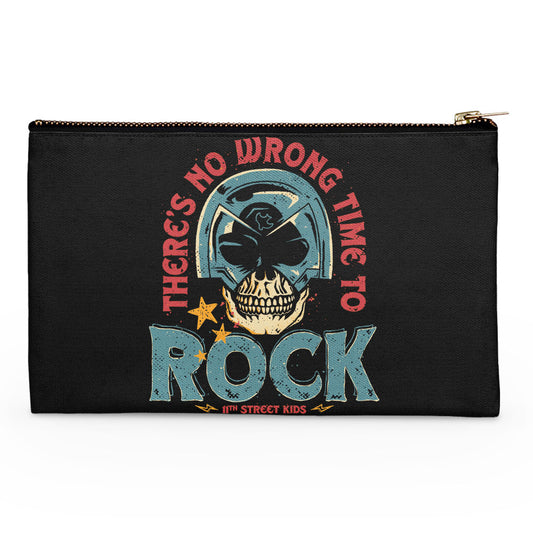 No Wrong Time to Rock - Accessory Pouch