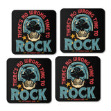 No Wrong Time to Rock - Coasters