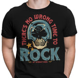No Wrong Time to Rock - Men's Apparel