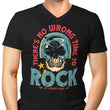 No Wrong Time to Rock - Men's V-Neck