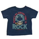 No Wrong Time to Rock - Youth Apparel