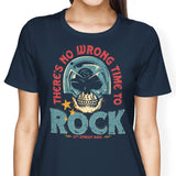 No Wrong Time to Rock - Women's Apparel