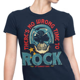 No Wrong Time to Rock - Women's Apparel