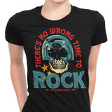 No Wrong Time to Rock - Women's Apparel