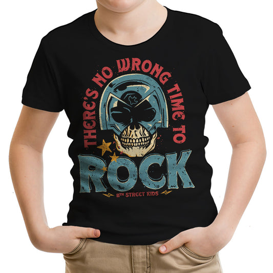 No Wrong Time to Rock - Youth Apparel