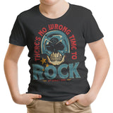 No Wrong Time to Rock - Youth Apparel