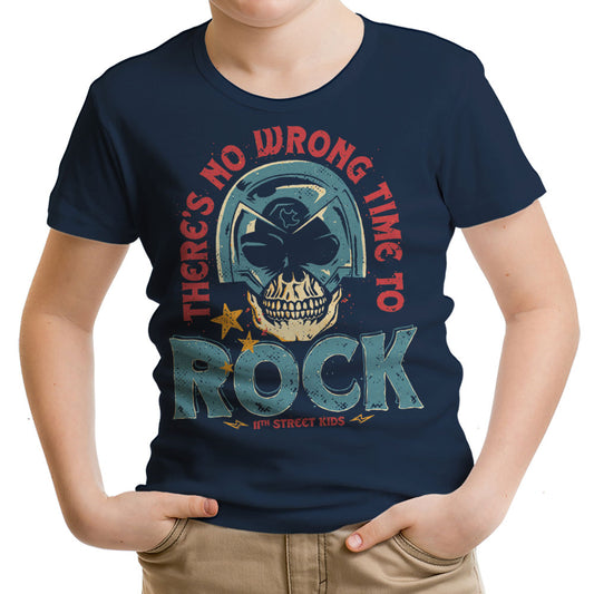 No Wrong Time to Rock - Youth Apparel