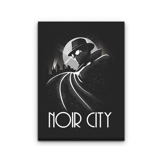Noir City - Canvas Print