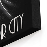 Noir City - Canvas Print
