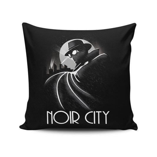 Noir City - Throw Pillow