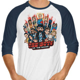 Nonbeliever Pilgrim - 3/4 Sleeve Raglan T-Shirt