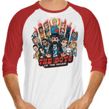 Nonbeliever Pilgrim - 3/4 Sleeve Raglan T-Shirt