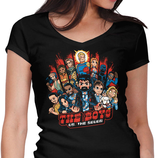 Nonbeliever Pilgrim - Women's V-Neck